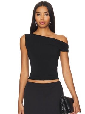 CLYQUE Emily Top in Black